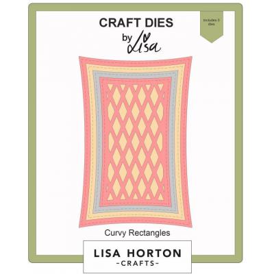 Lisa Horton Crafts Dies - Curvy Rectangles